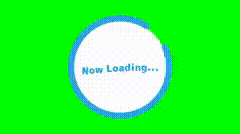 【フリー素材】【無料動画素材】シンプルなnowloading動画素材【商用可】