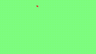 【フリー素材】 【無料動画素材】赤い筆で描いたバツ【商用可】